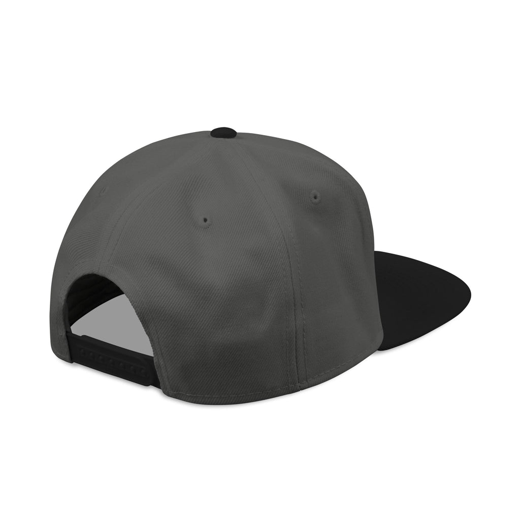 Gold Skull Snapback Hat — Embroidered Sparkle Streetwear Cap