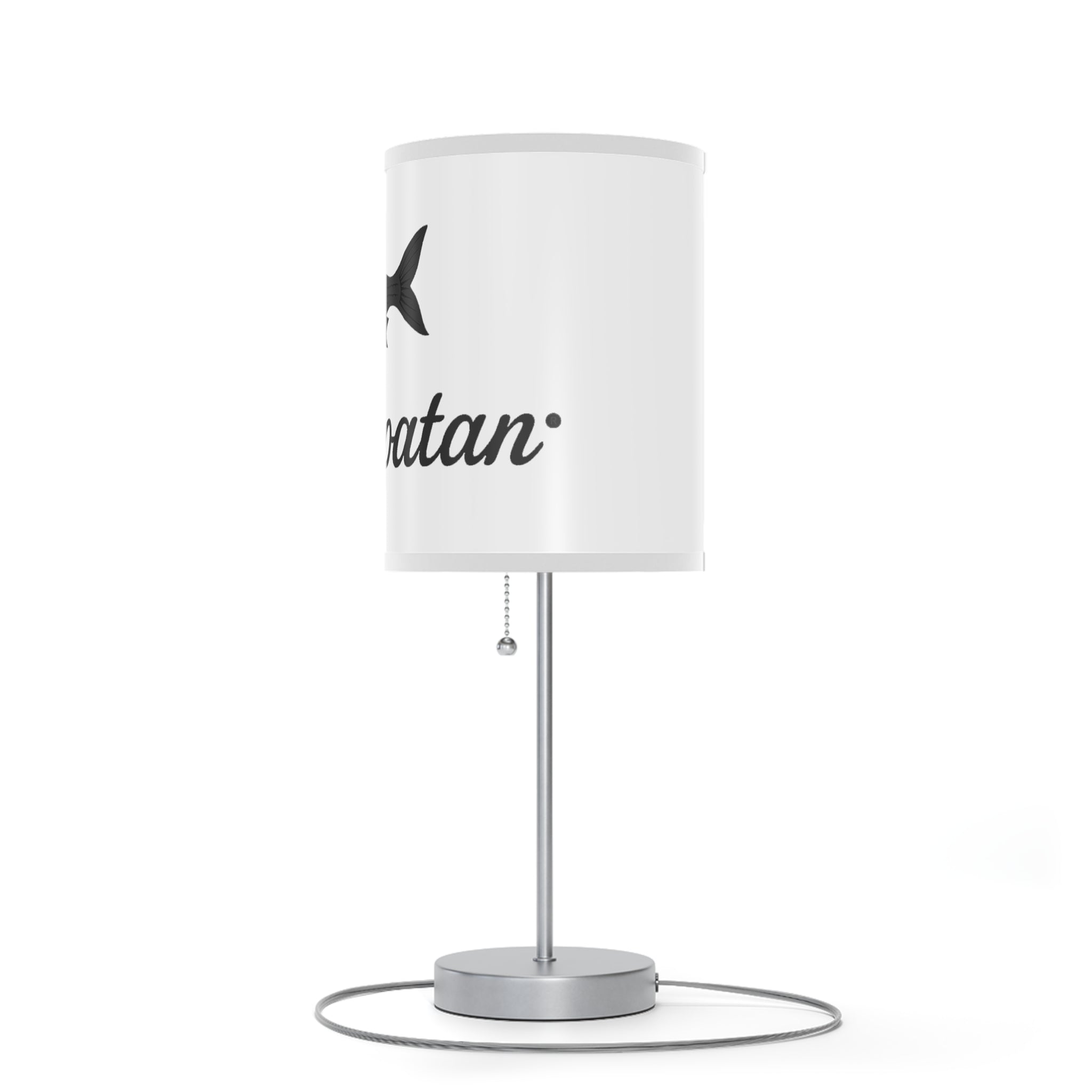 Coastal Tarpon Fish Table Lamp — Sunny Roatan Nautical Bedside Light