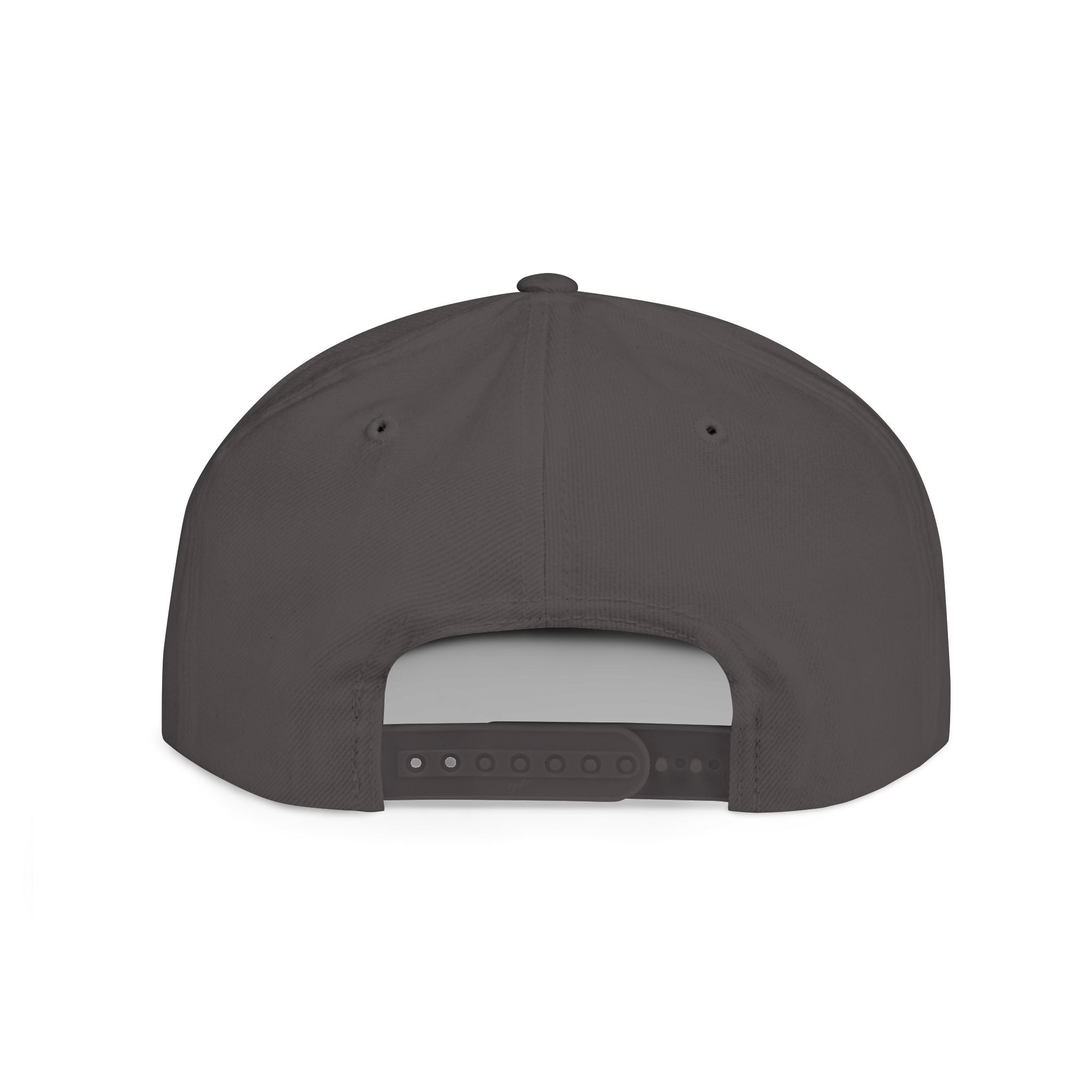 Live Free Die Building Flat Bill Snapback Hat
