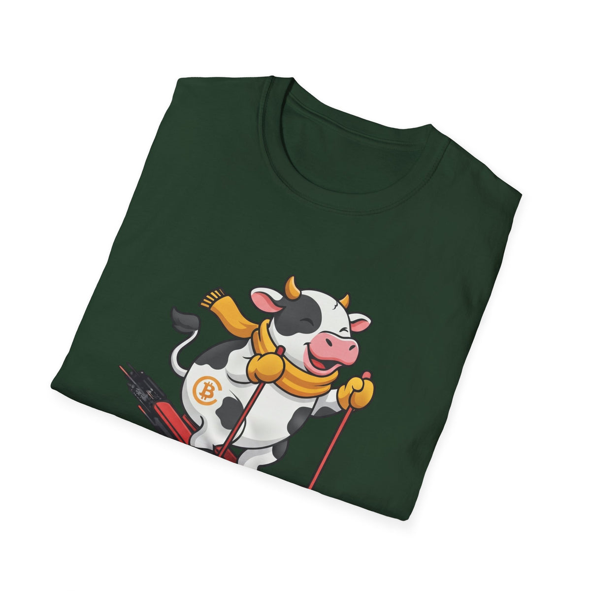 Crypto Cows Moo Table Ledger T-Shirt