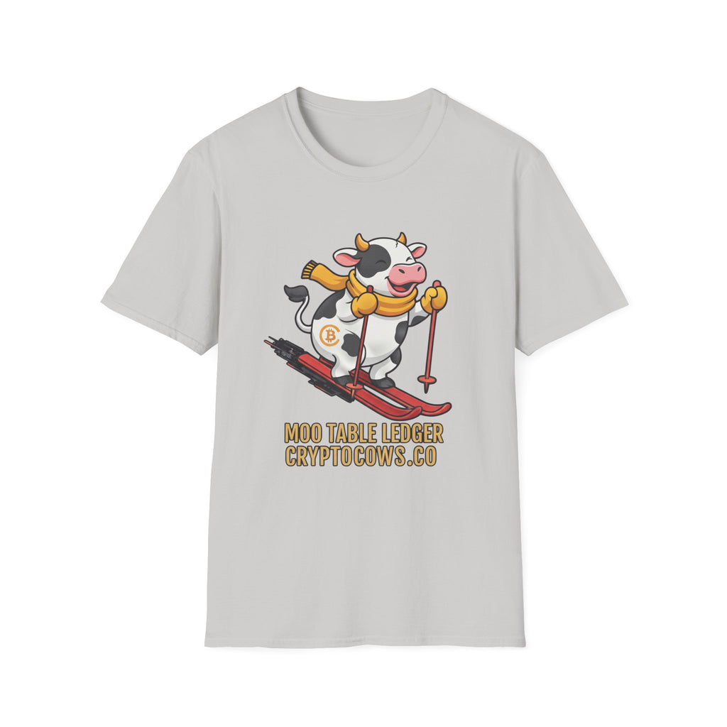 Crypto Cows Moo Table Ledger T-Shirt