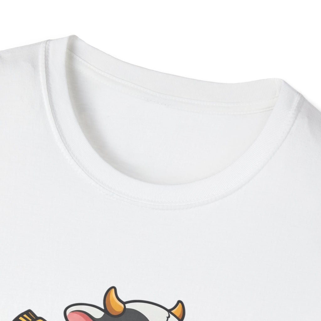 Crypto Cows Moo Table Ledger T-Shirt