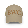 Low Profile Cap with Gold 'BWC' Monogram — Bored Wine Club Edition