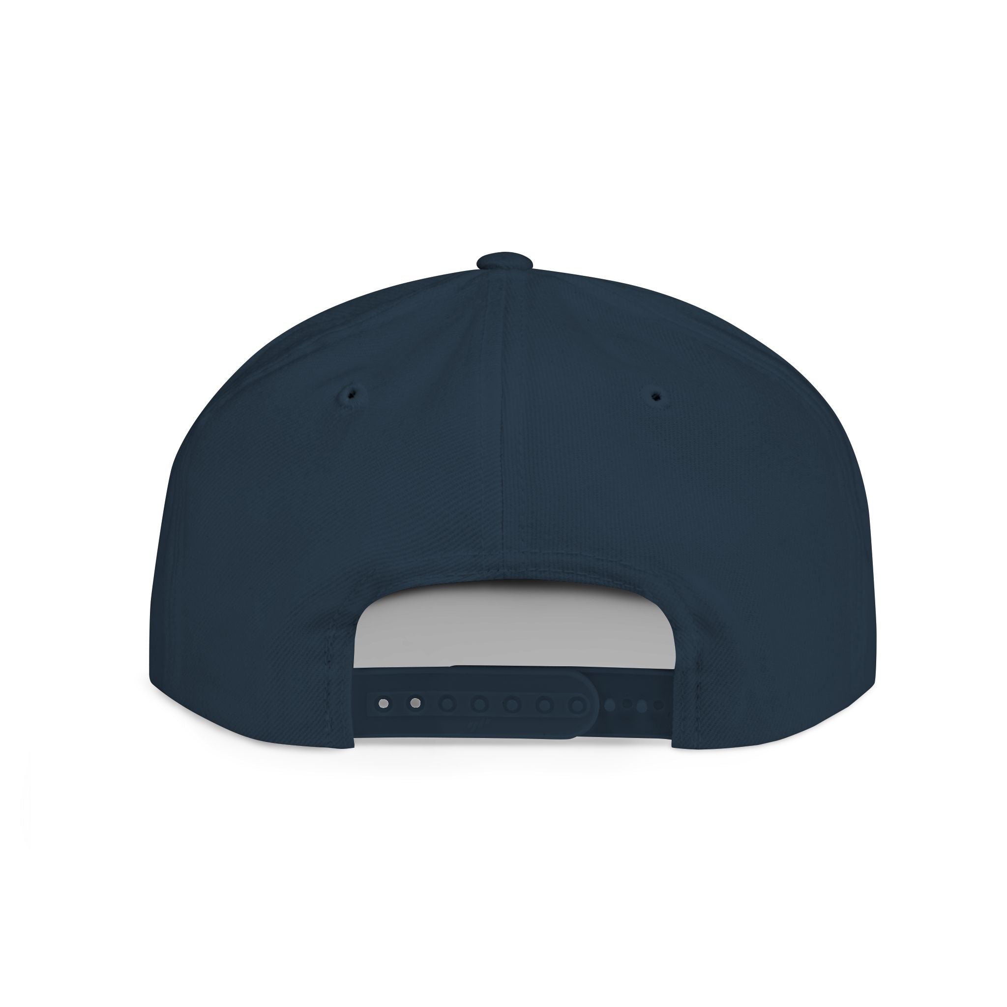 Live Free Die Building Flat Bill Snapback Hat