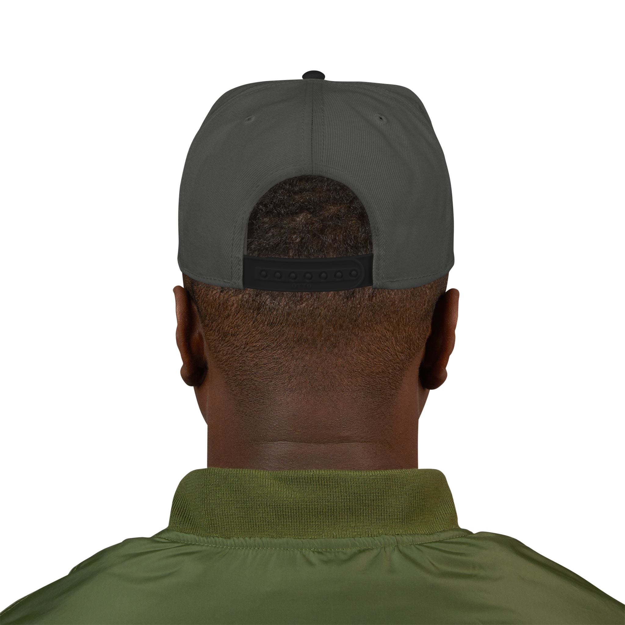 Gold Skull Snapback Hat — Embroidered Sparkle Streetwear Cap