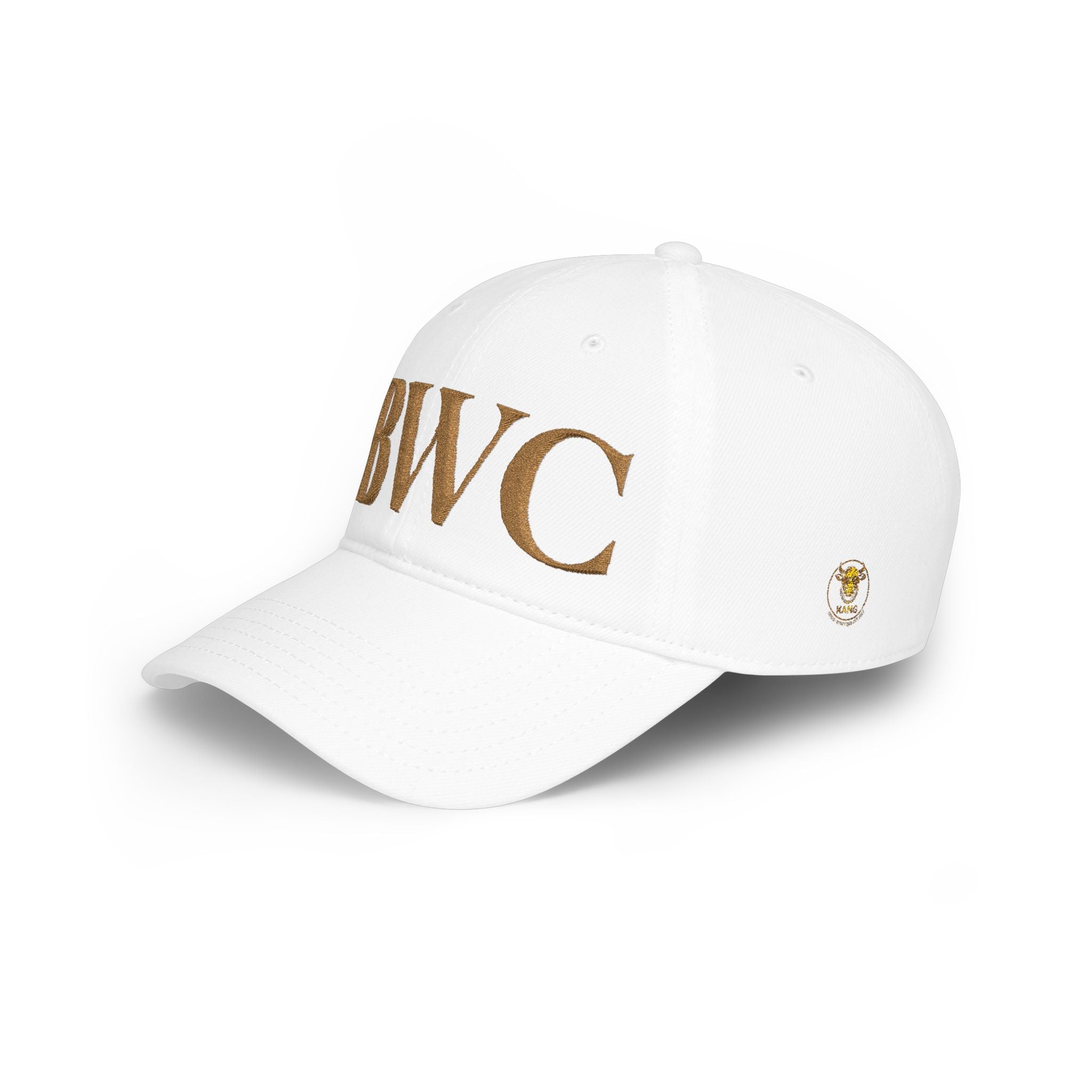 Low Profile Cap with Gold 'BWC' Monogram — Bored Wine Club Edition