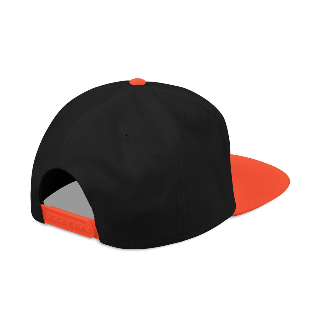 Gold Skull Snapback Hat — Embroidered Sparkle Streetwear Cap