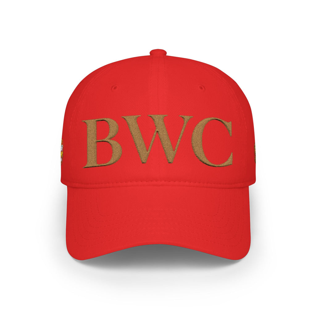 Low Profile Cap with Gold 'BWC' Monogram — Bored Wine Club Edition