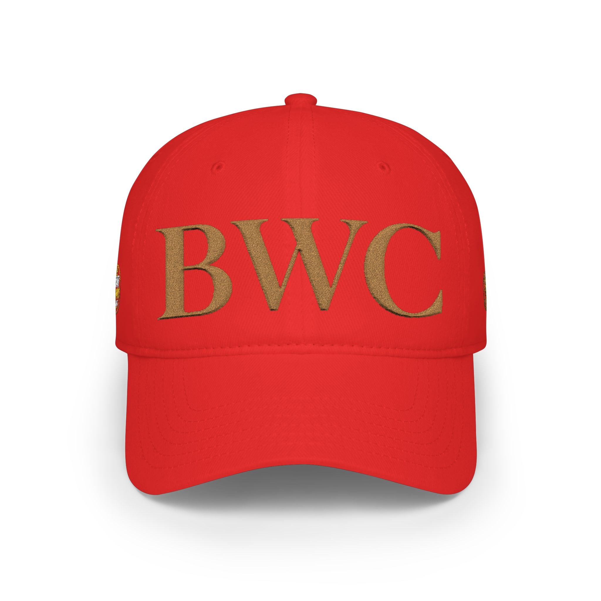 Low Profile Cap with Gold 'BWC' Monogram — Bored Wine Club Edition