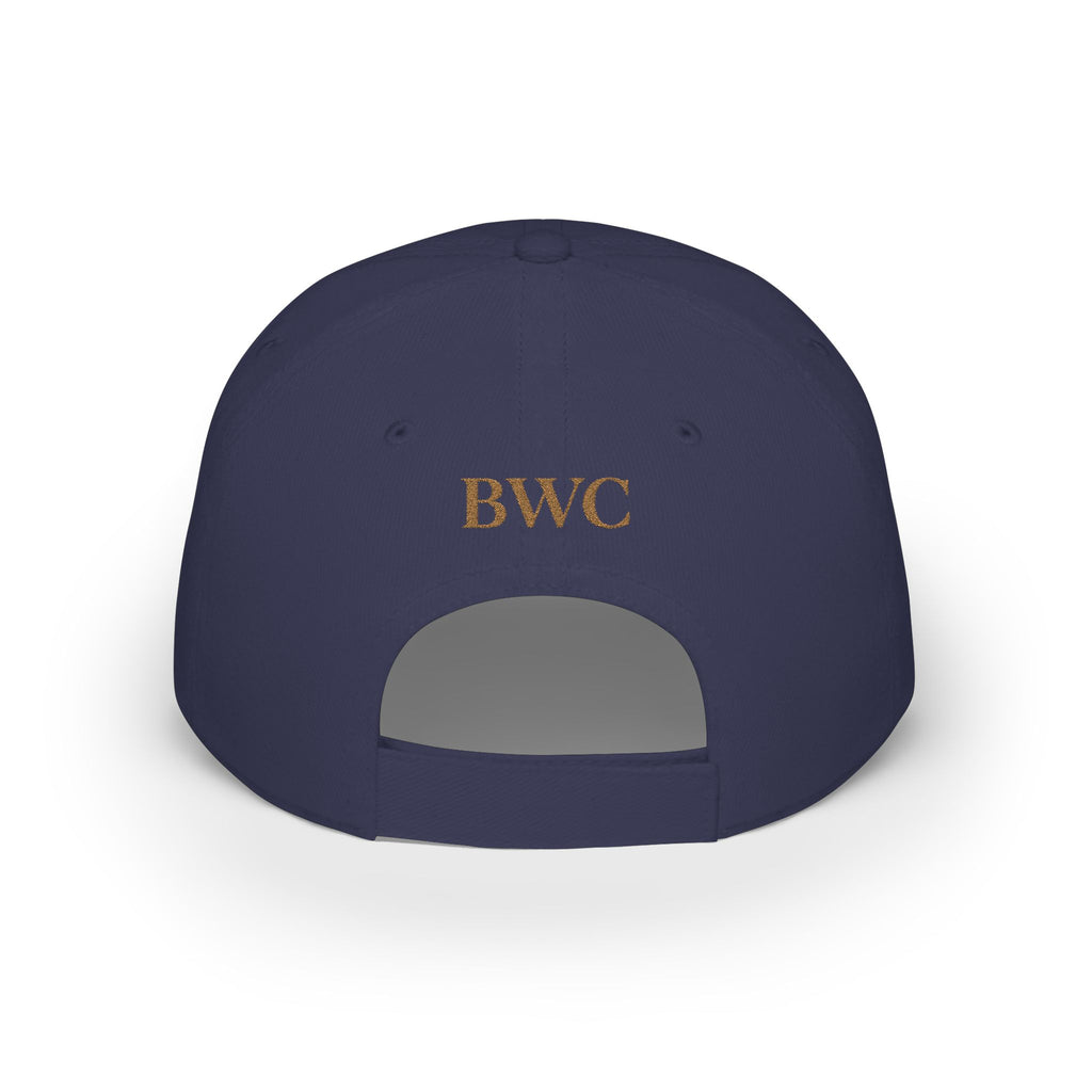 Anti FOMO Club Cap — Low Profile Baseball Hat with Crown Embroidery
