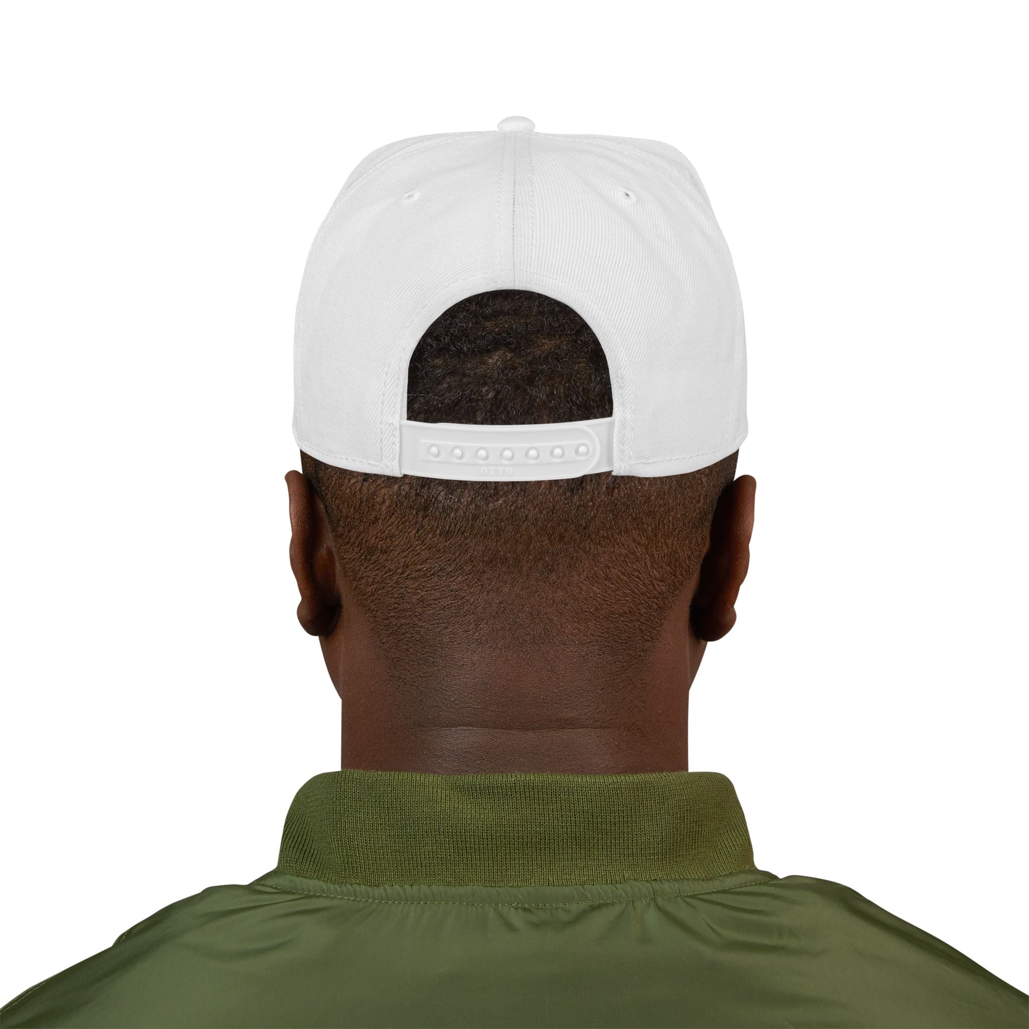 Gold Skull Snapback Hat — Embroidered Sparkle Streetwear Cap