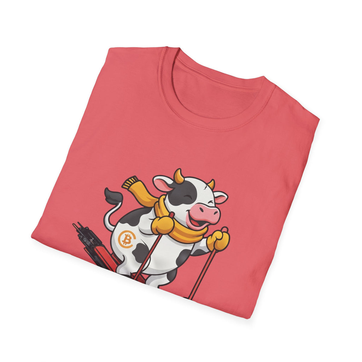 Crypto Cows Moo Table Ledger T-Shirt