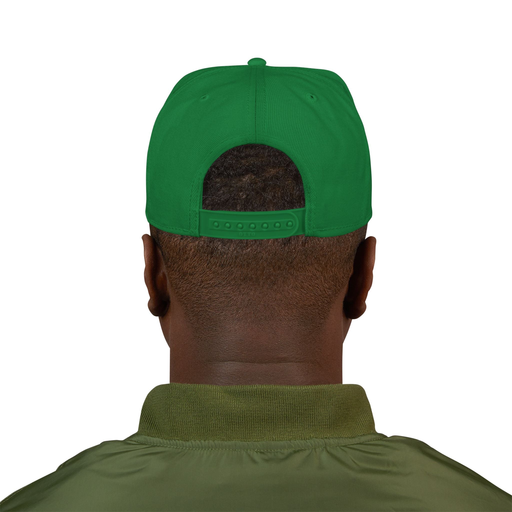 Gold Skull Snapback Hat — Embroidered Sparkle Streetwear Cap