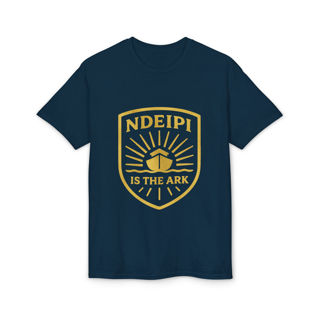 NDEIPI Is The Ark T-Shirt — Vintage Shield Logo Tee