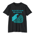 Ocean Wave & Coral Graphic T-Shirt — Coastal Surf Beach Tee
