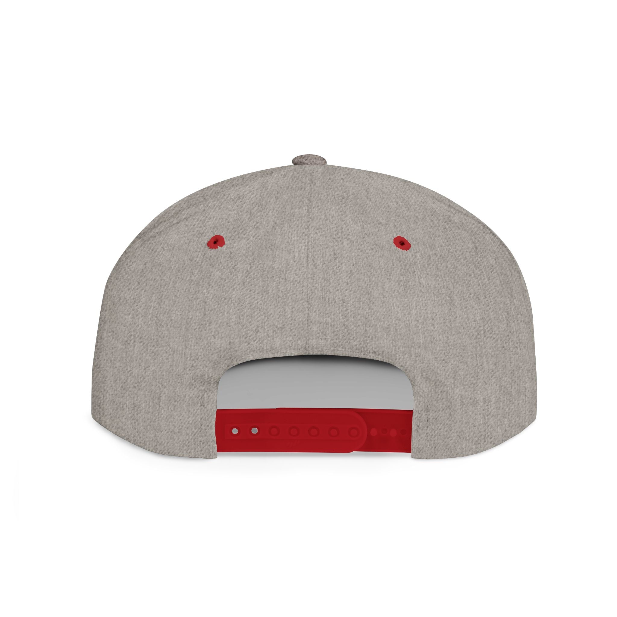 Live Free Die Building Flat Bill Snapback Hat