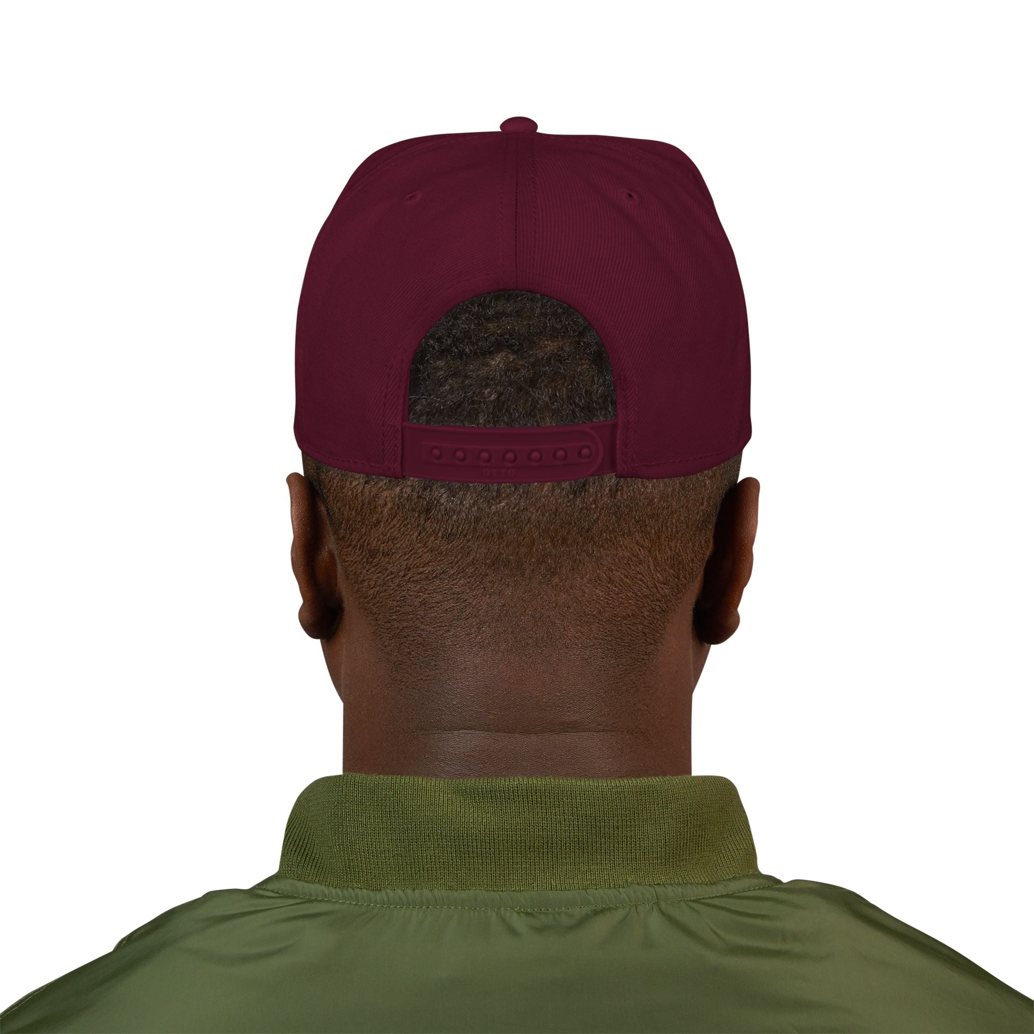 Gold Skull Snapback Hat — Embroidered Sparkle Streetwear Cap
