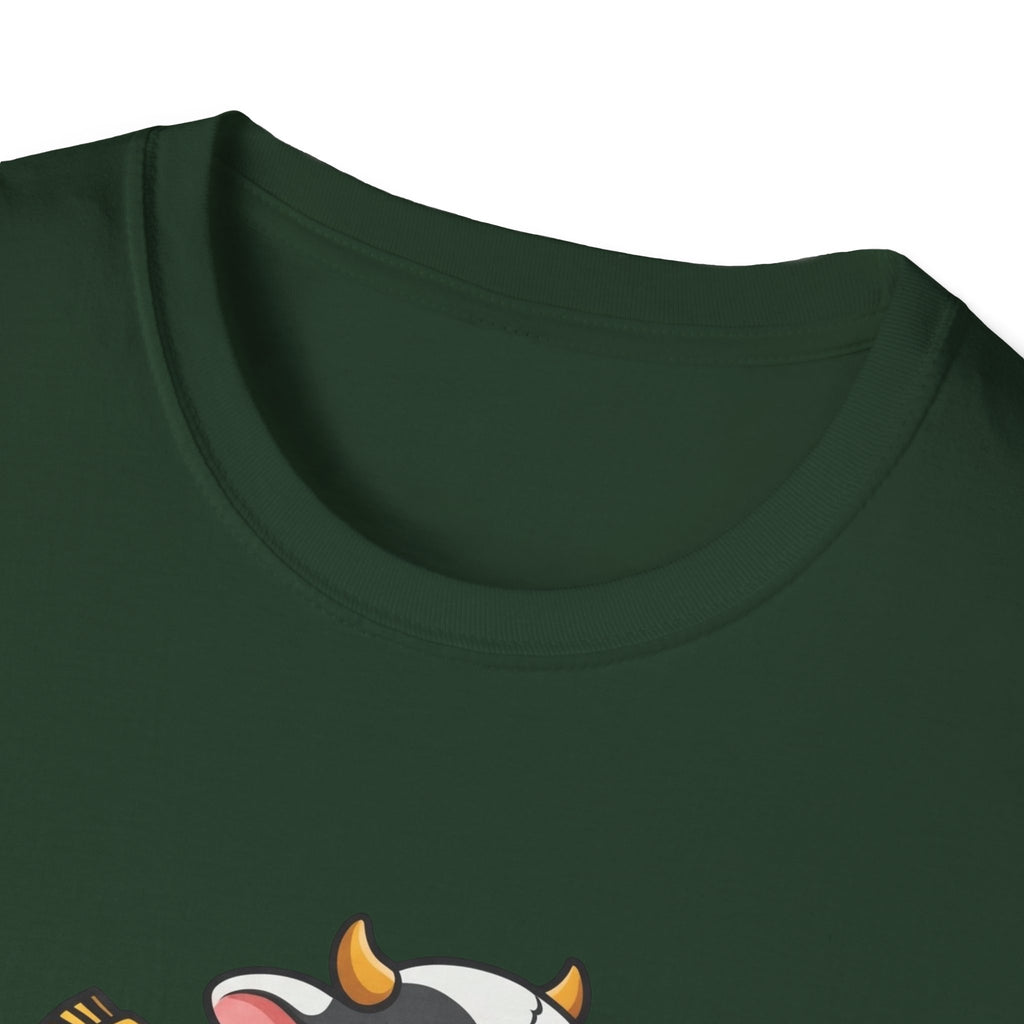 Crypto Cows Moo Table Ledger T-Shirt