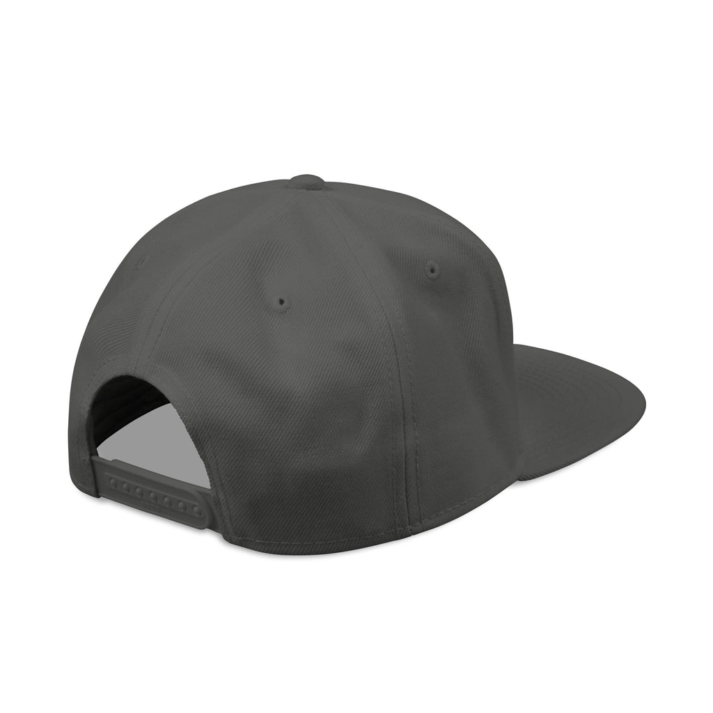 Gold Skull Snapback Hat — Embroidered Sparkle Streetwear Cap