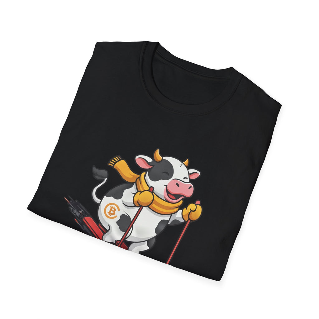 Crypto Cows Moo Table Ledger T-Shirt