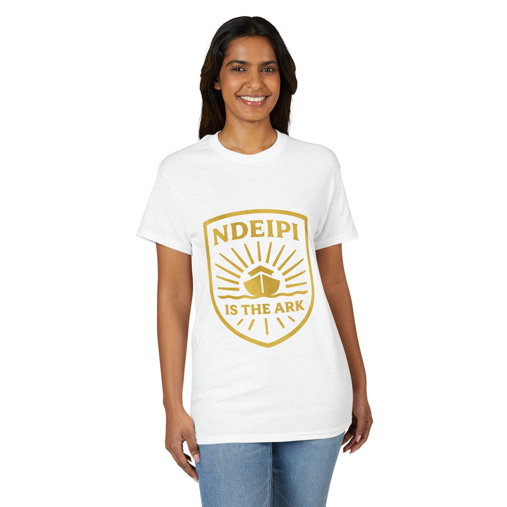 NDEIPI Is The Ark T-Shirt — Vintage Shield Logo Tee