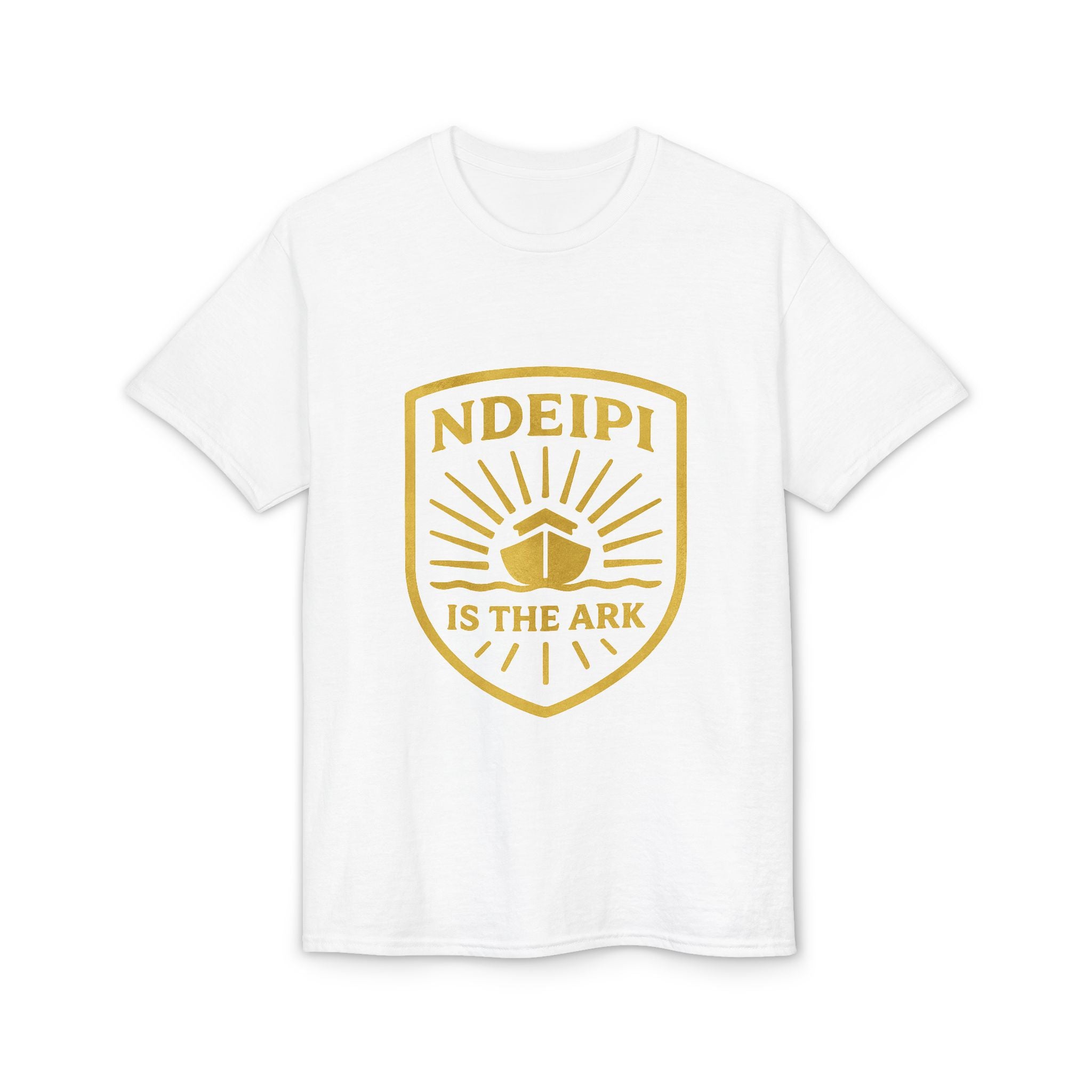 NDEIPI Is The Ark T-Shirt — Vintage Shield Logo Tee