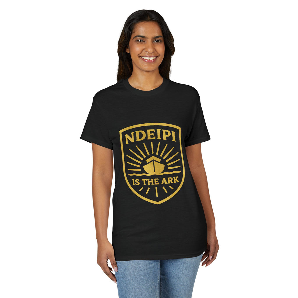 NDEIPI Is The Ark T-Shirt — Vintage Shield Logo Tee