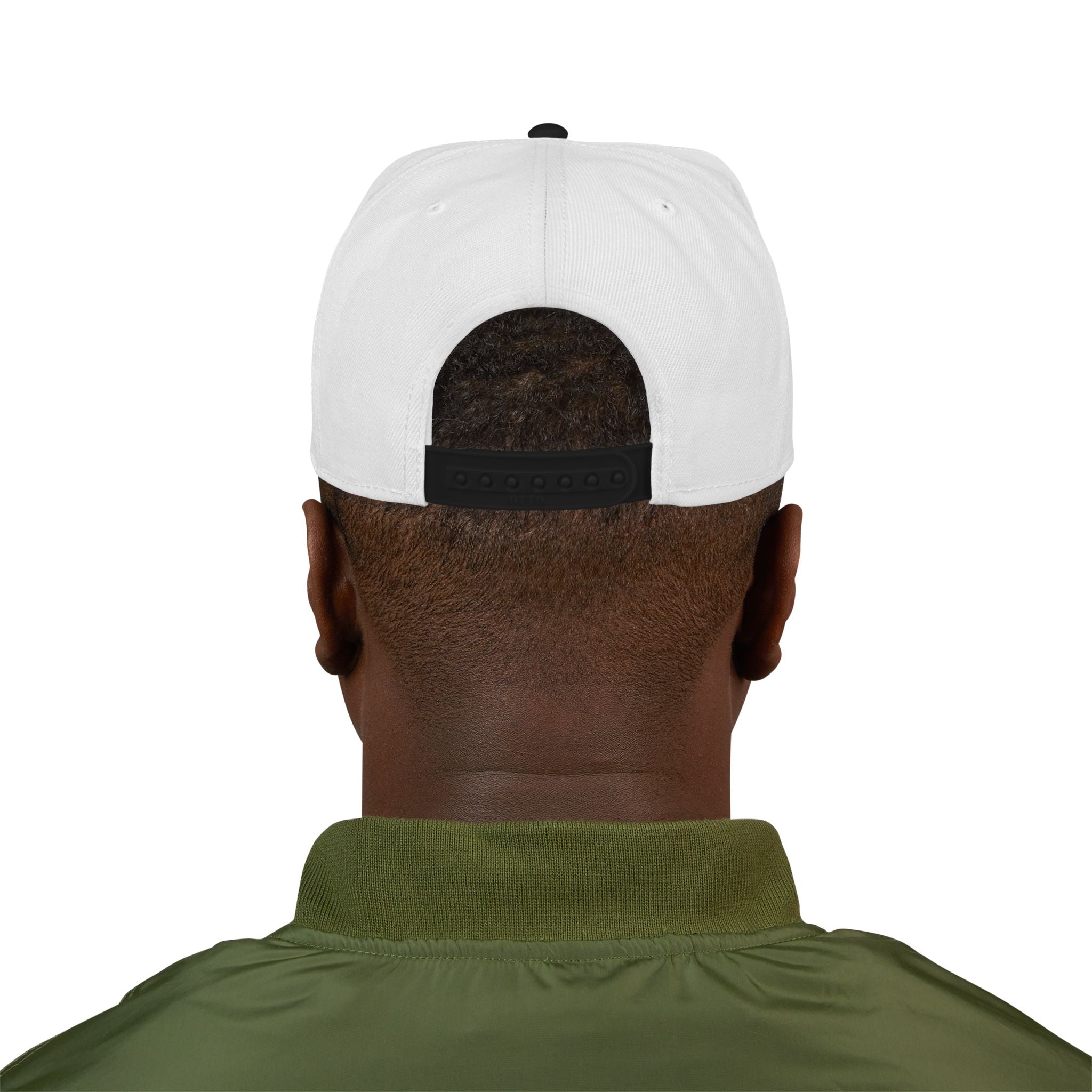 Gold Skull Snapback Hat — Embroidered Sparkle Streetwear Cap