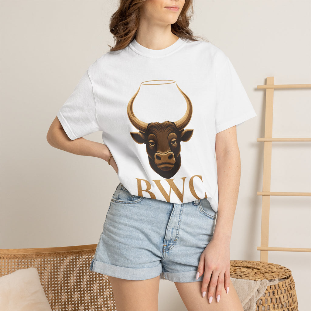 Bored Wine Club T-Shirt — BWC Bull Logo Wine Lover Tee