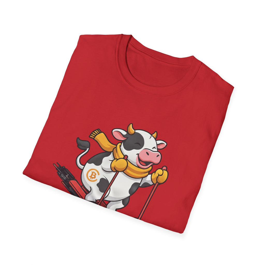 Crypto Cows Moo Table Ledger T-Shirt