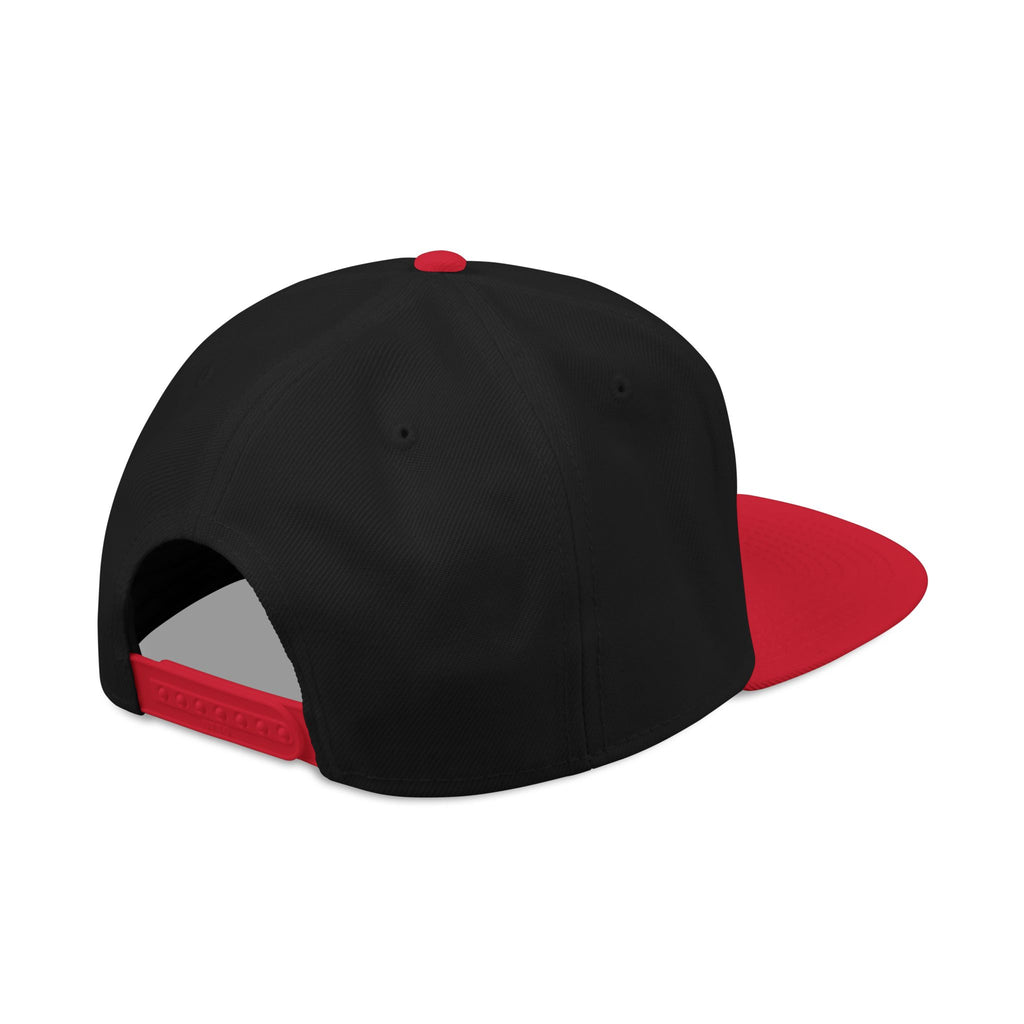 Gold Skull Snapback Hat — Embroidered Sparkle Streetwear Cap