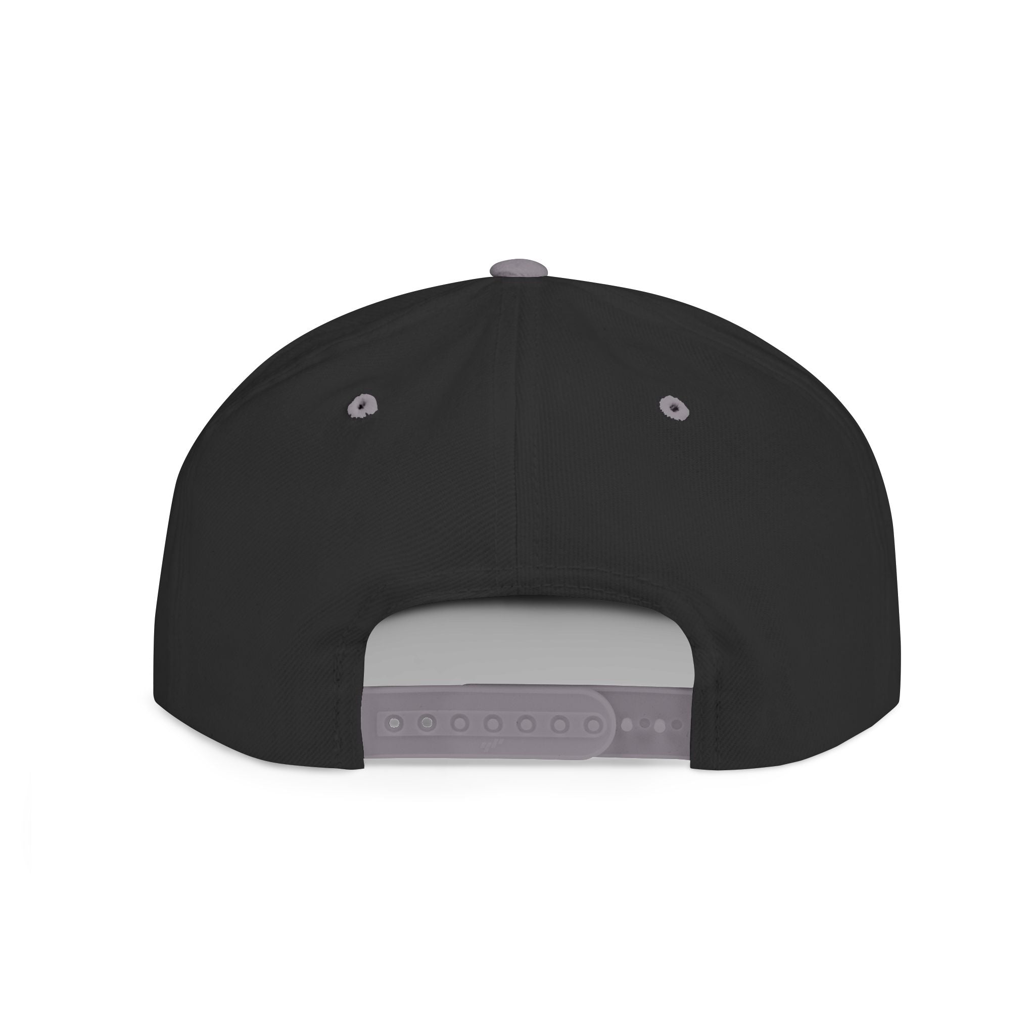 Live Free Die Building Flat Bill Snapback Hat