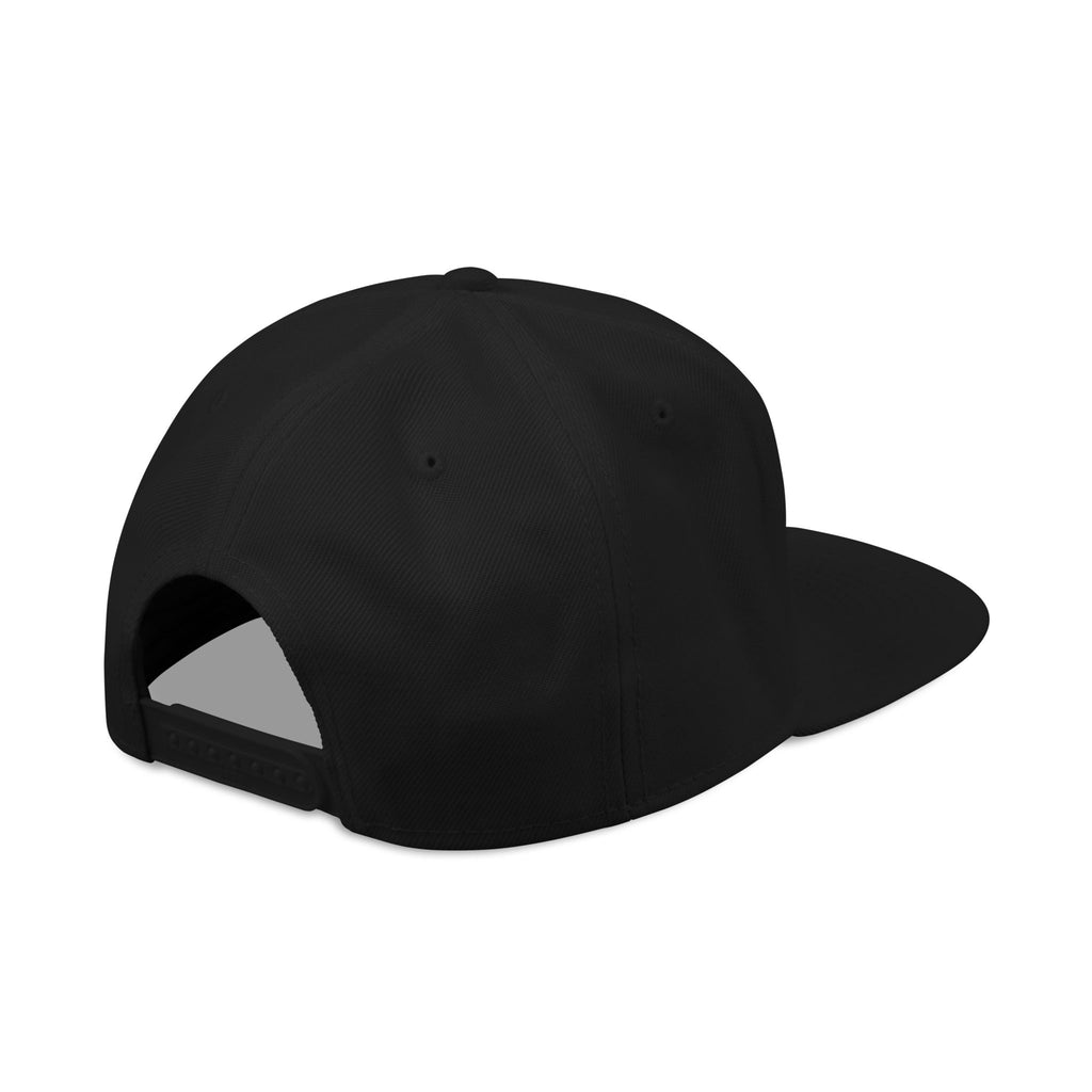 Gold Skull Snapback Hat — Embroidered Sparkle Streetwear Cap