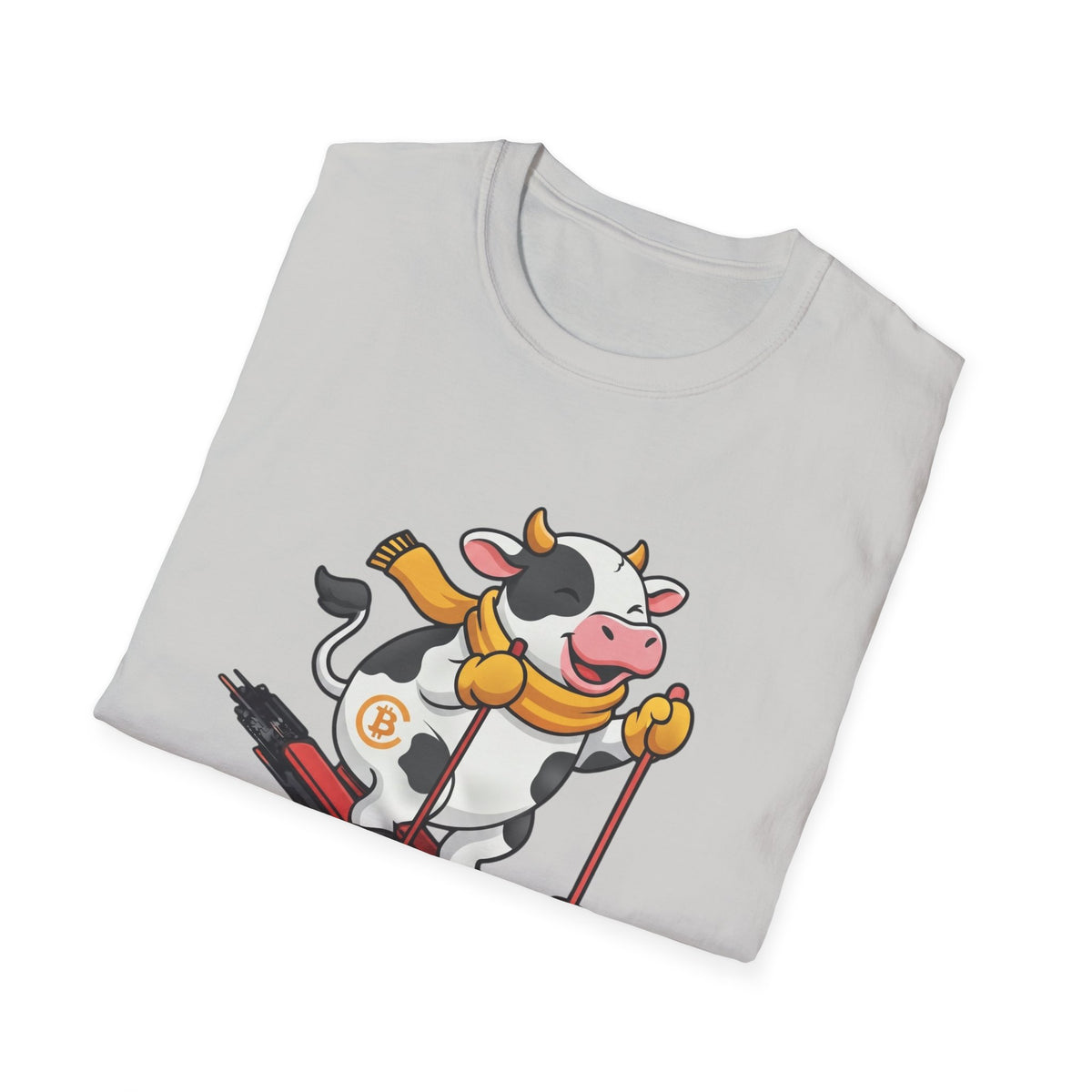 Crypto Cows Moo Table Ledger T-Shirt