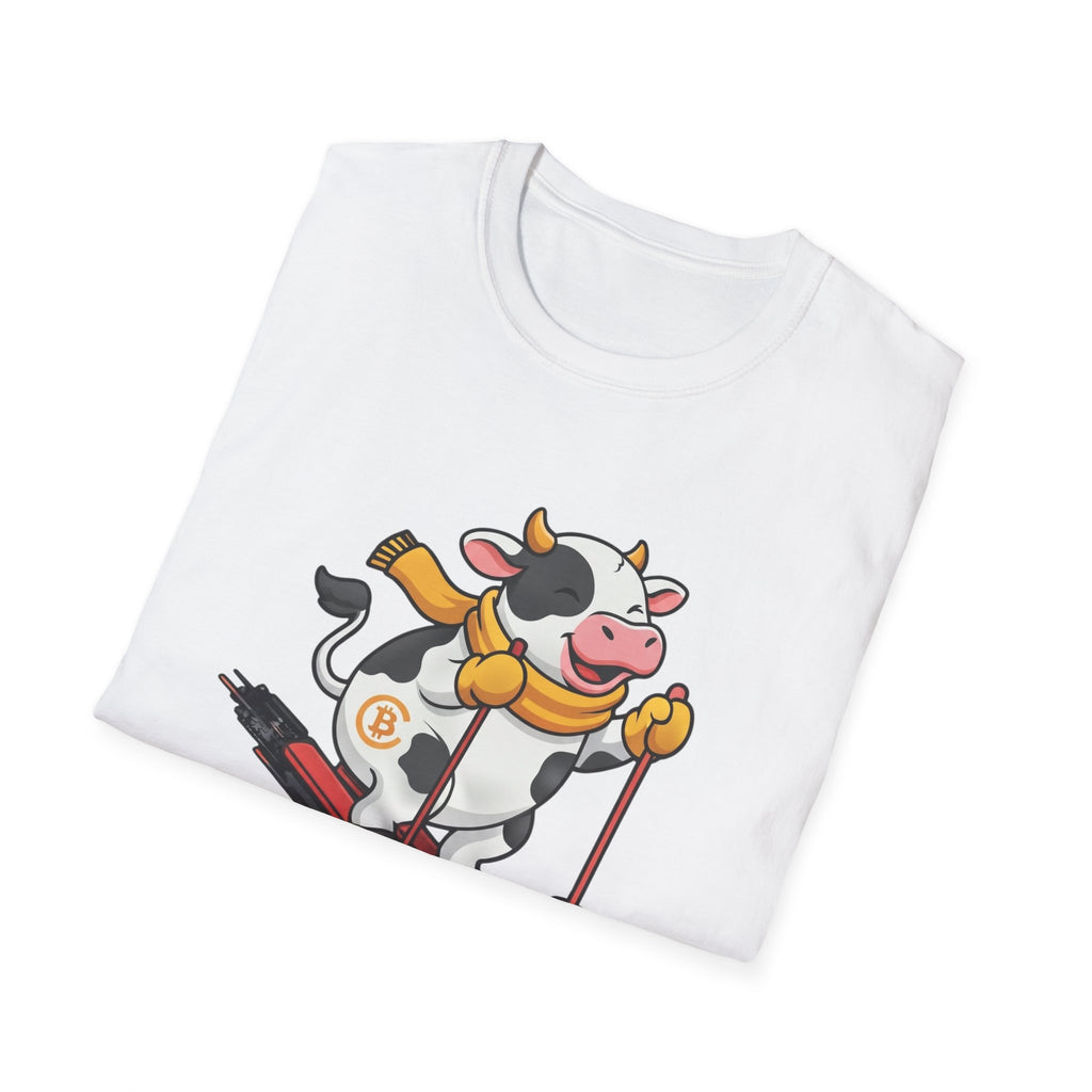 Crypto Cows Moo Table Ledger T-Shirt