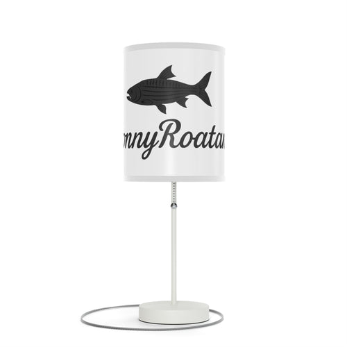 Coastal Tarpon Fish Table Lamp — Sunny Roatan Nautical Bedside Light