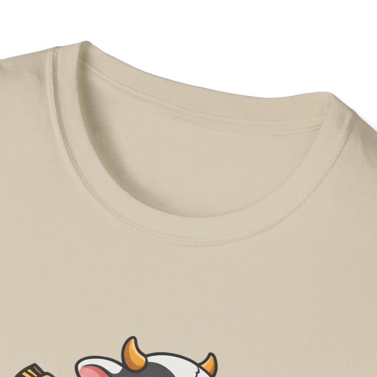 Crypto Cows Moo Table Ledger T-Shirt
