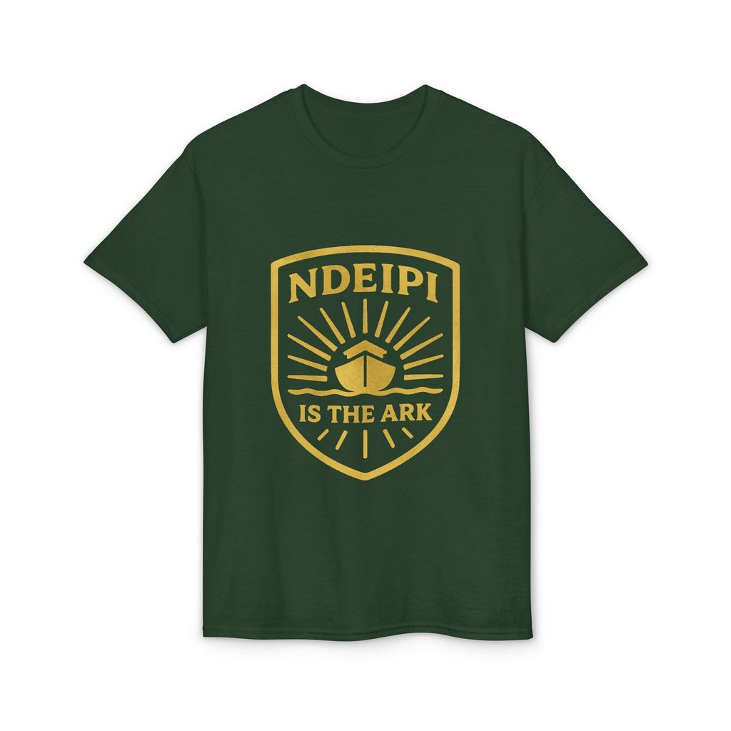 NDEIPI Is The Ark T-Shirt — Vintage Shield Logo Tee