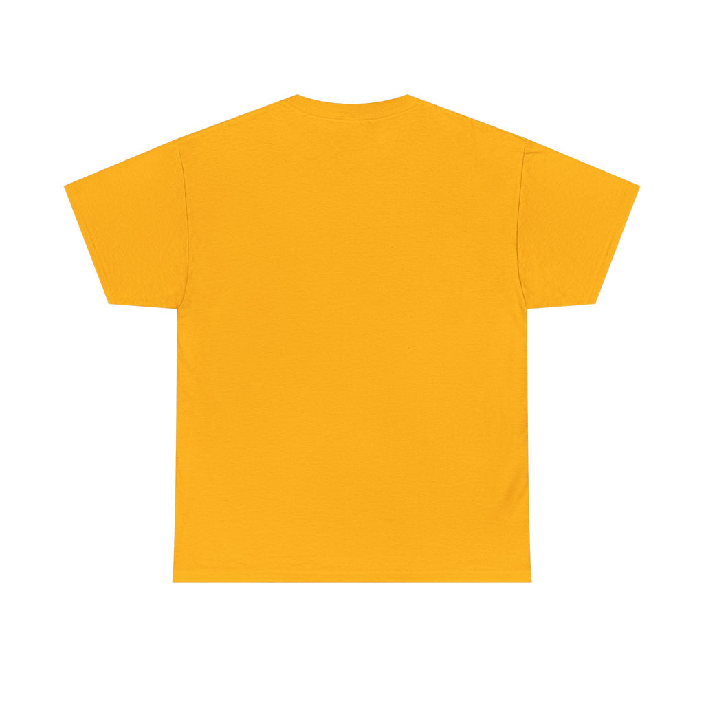 No Free Lunches Tee — Bold Gold Graphic Cotton T-Shirt