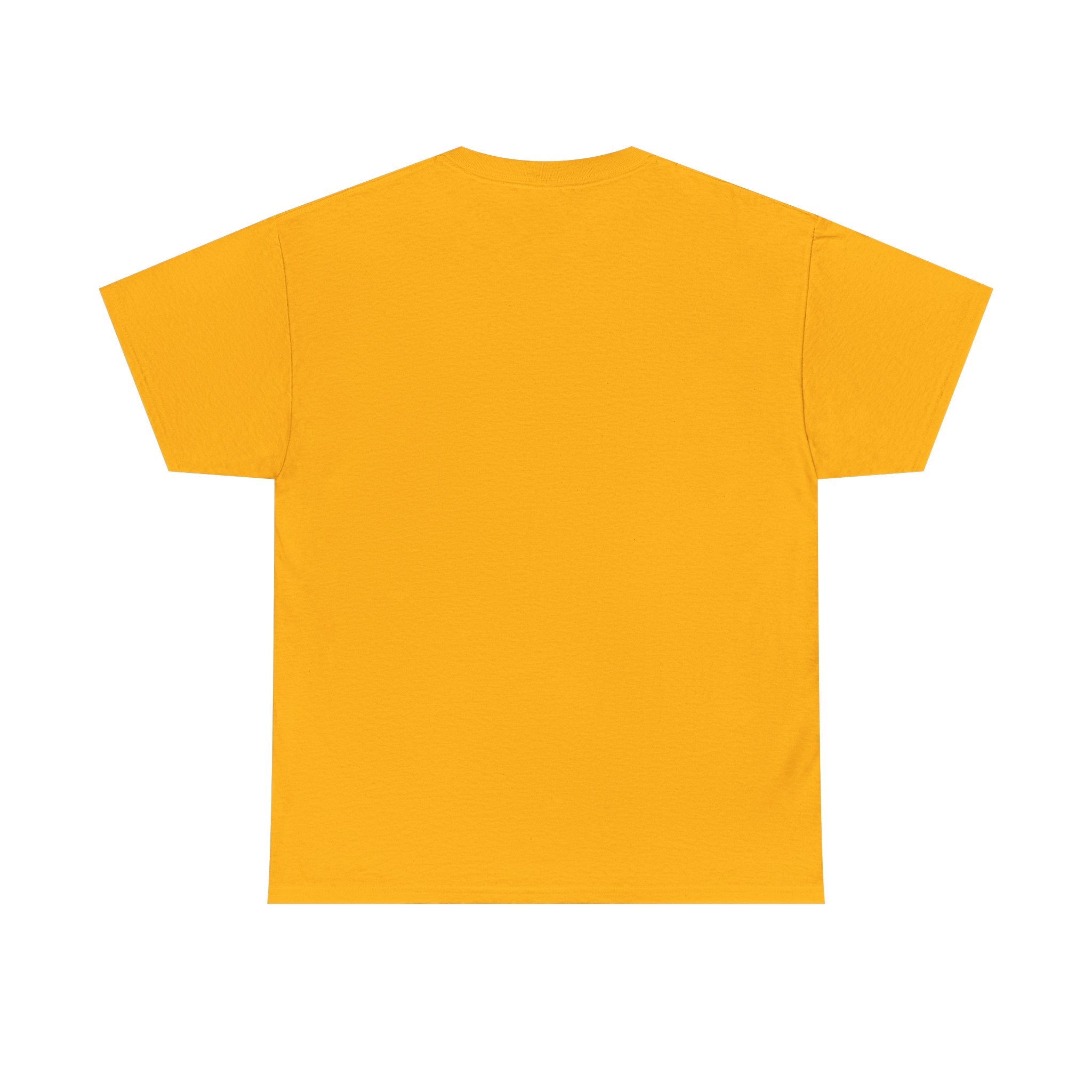 No Free Lunches Tee — Bold Gold Graphic Cotton T-Shirt