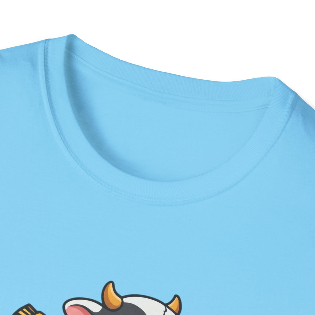 Crypto Cows Moo Table Ledger T-Shirt