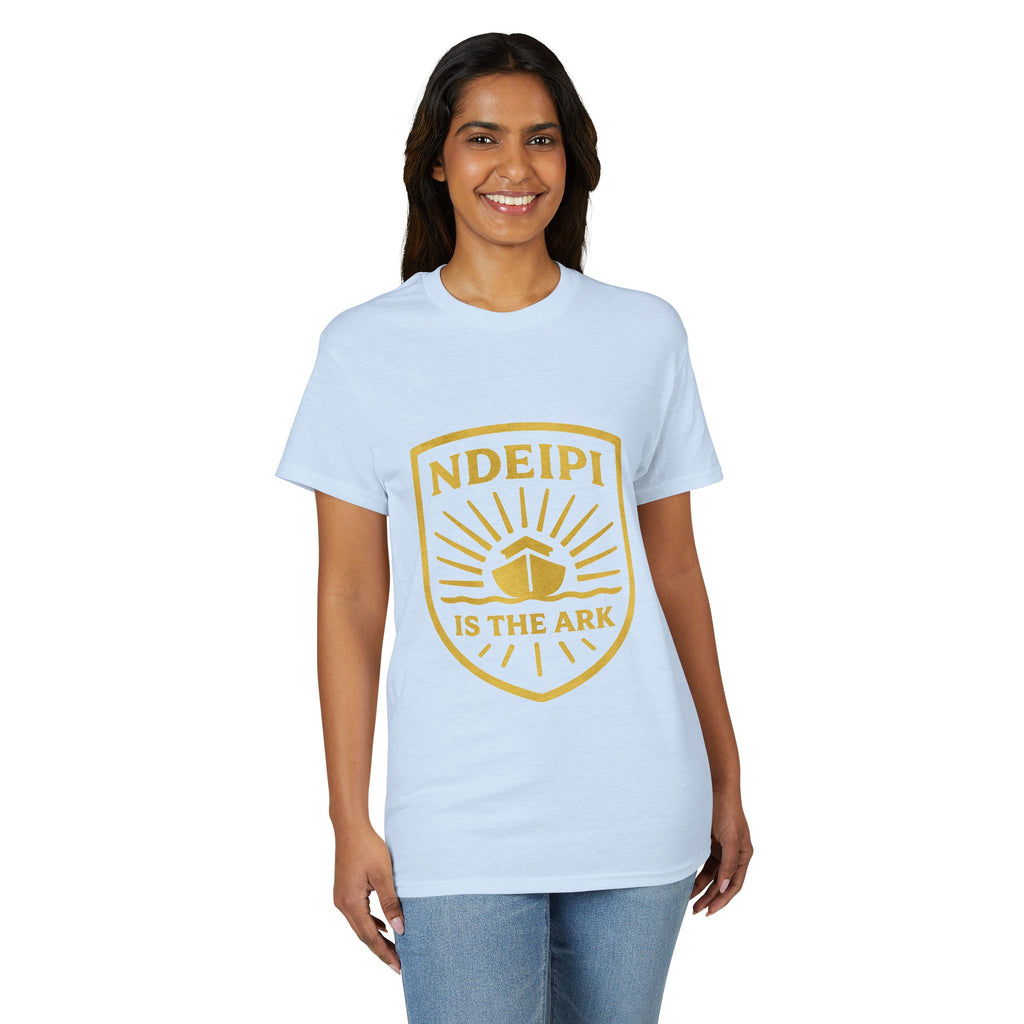 NDEIPI Is The Ark T-Shirt — Vintage Shield Logo Tee