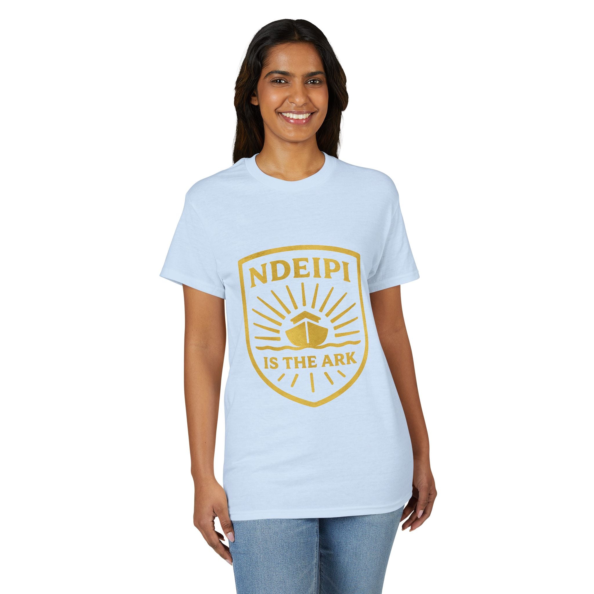 NDEIPI Is The Ark T-Shirt — Vintage Shield Logo Tee